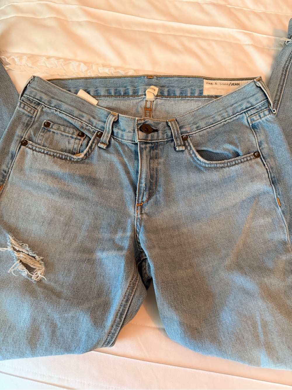 rag & bone boyfriend jean, great condition, size 24